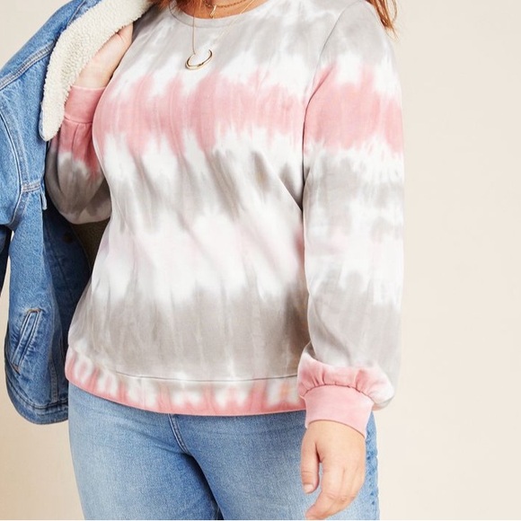 Dolan (from Anthropologie) tie dye lightweight sweatshirt - Picture 6 of 7